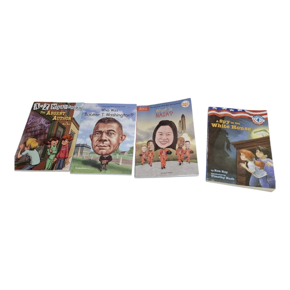 Children's Educational Book Set 4 Books